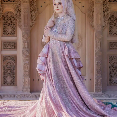 wedding hijab